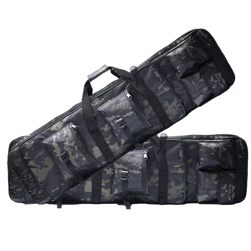 Bolsa táctica para Rifle, mochila de hombro de 81/94/115CM, bolsa militar para pistola Airsoft, bolsa de transporte para pistola de caza, funda protectora, mochila para Rifle - imagen 2