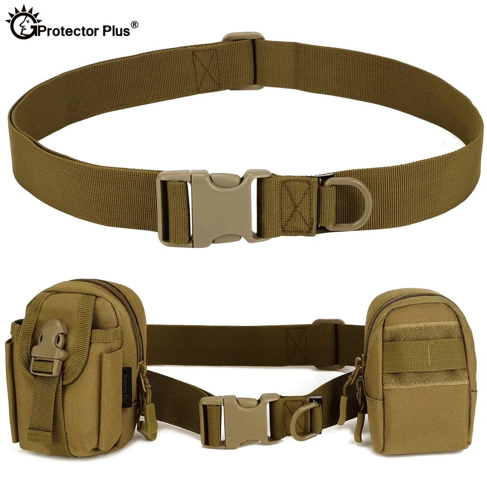 PROTECTOR PLUS bolsa táctica para teléfono Molle, bolsa para cinturón de caza, riñonera, portador de tarjetas, funda para teléfono de bolsillo, bolsa de utilidad