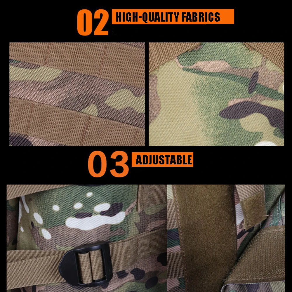 OTV-chaleco táctico de camuflaje para exteriores, armadura corporal, chaleco de combate con bolsa/almohadilla, Airsoft, portador de placa de asalto multifunción, ropa - imagen 5