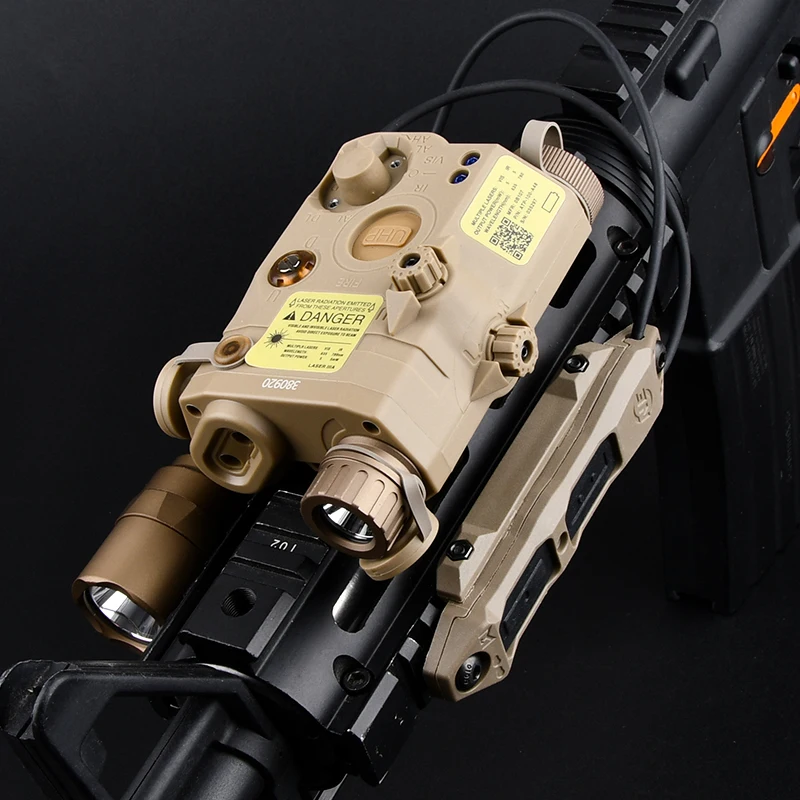 Linterna táctica Surefir M600 M300A M600U 400/600 lúmenes luz blanca PEQ rojo verde azul punto doble interruptor Airsoft Accesorios - imagen 4