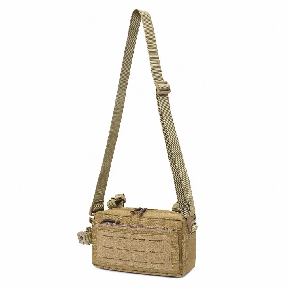 Bolso cruzado de un hombro para deportes al aire libre, riñonera informal, bolso de pecho para ir al trabajo, accesorios MOLLE, KIT de almacenamiento EDC - imagen 2
