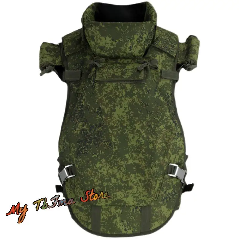 Chaleco táctico ruso 6b13, chaqueta Killa Armor Ver con bolsa para colgar y Little Green Man EMR 6B13/6B45, armadura corporal y casco MASKA pesado - imagen 5