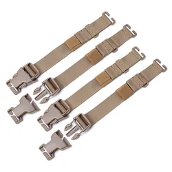 Cinturón táctico MOLLE con hebilla de expansión y sistema modular