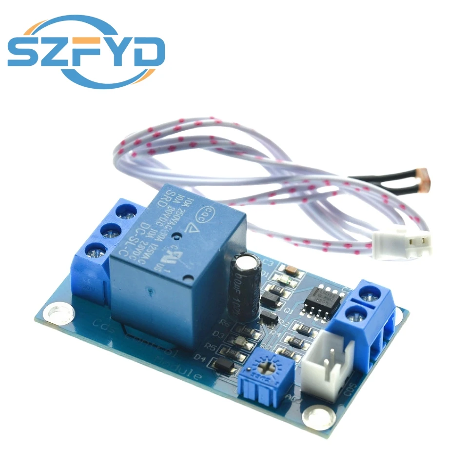 XH-M131 DC 5V/12V/24V interruptor de Control de luz módulo de relé fotorresistor Sensor de detección módulo de Control automático de brillo - imagen 3