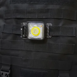 Linterna táctica EDC mini portátil Molle intermitente correa