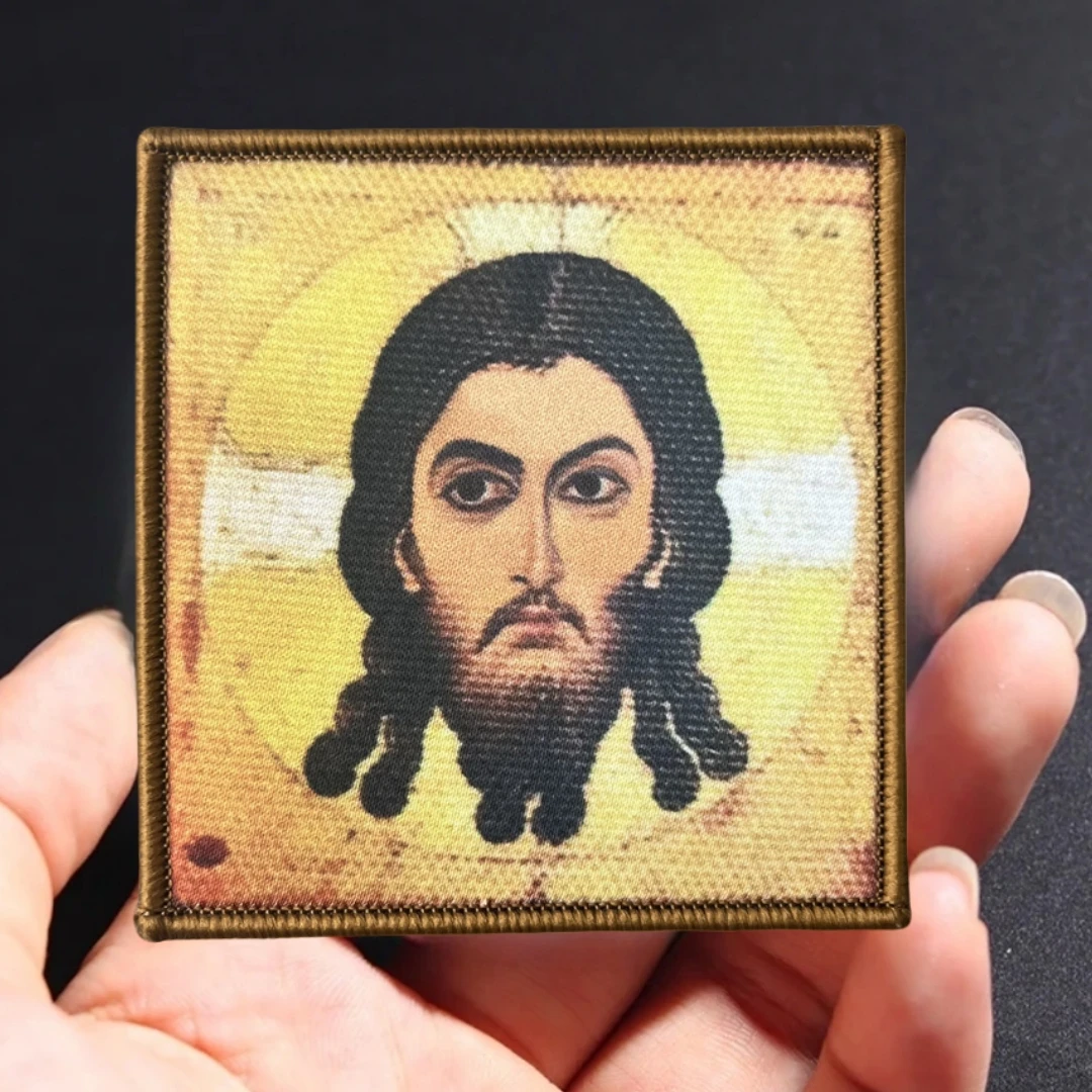 Parches tácticos de moral "Savior Miraculous" para ropa, parche de gancho y bucle impreso, pegatina para mochila del ejército militar - imagen 4