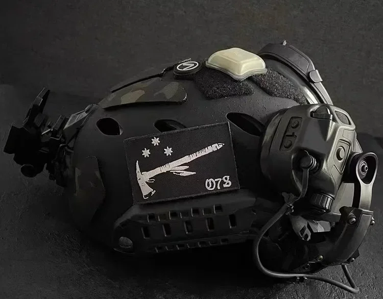 Parches de tela con insignia de moral táctica, pegatinas personalizadas, Parche de mochila de celebridades en línea, One7sixno, Symphony Mark, Hook & Loop - imagen 4