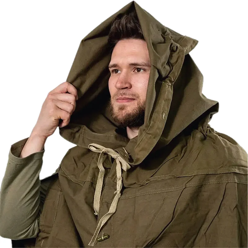 Capa táctica rusa M69, capa con capucha multifuncional para exteriores de soldado único, tienda de campaña para exteriores, impermeable - imagen 4