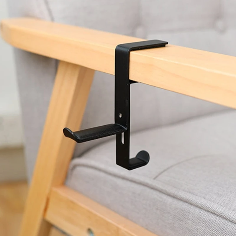 Soporte gancho para auriculares para videojuegos, instalación sin tornillos, soportes Clip duraderos, gancho escritorio - imagen 4