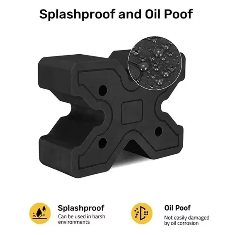 Rifle x-block bípode, soporte de bloque de pistola, abrazadera de tiro ligera y portátil, espuma EVA, avistamiento impermeable - imagen 3