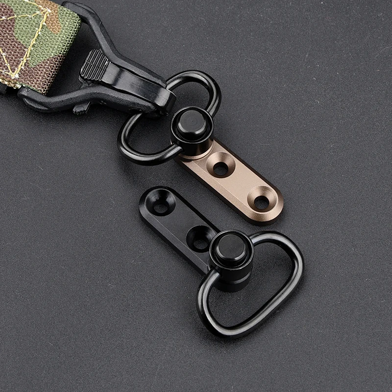 WADSN QD Correa giratoria con hebilla, Base de montaje, correa de Metal de liberación rápida, hebilla de caza, accesorios de Airsoft, montaje de Mlok Keymod - imagen 5