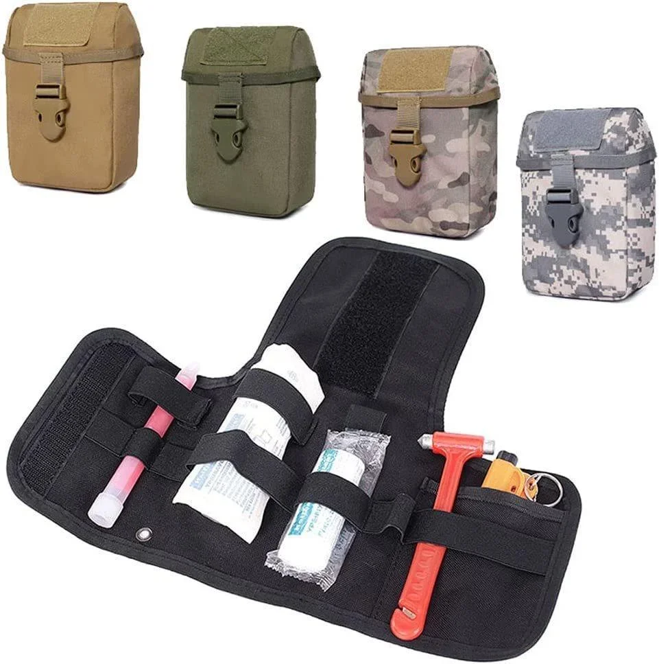 Mochila Ifak Adventure, botiquín de primeros auxilios médicos, bolsa médica táctica Molle para viajes al aire libre, Camping, senderismo, riñonera SOS - imagen 2