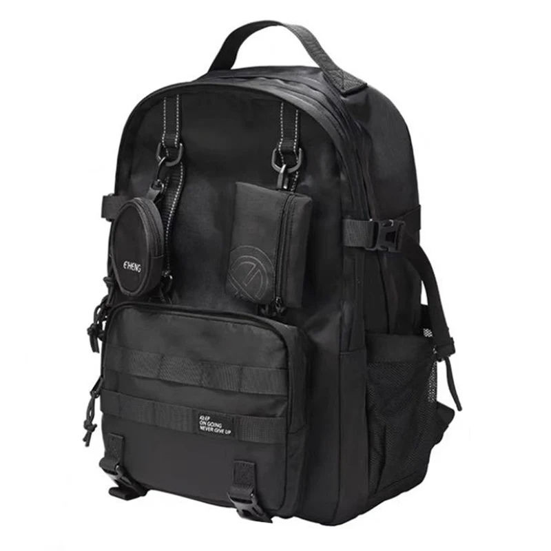 Mochila deportiva portátil para gimnasio, gran capacidad, multibolsillos, para viajes al aire libre, senderismo, Camping, mochila para ordenador portátil, bolsa para estudiantes - imagen 3