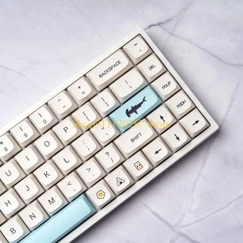 J1HC 135 teclas/juego XDA perfil sal Keycap PBT tinte sublimación para teclas 6.25U para teclado mecánico DIY 60 96 - imagen 2
