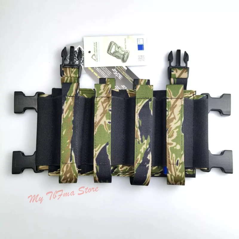 Bolsa de inserción de revista cuádruple elástica, Panel frontal de ataque SMG para LV119 FCSK AVS MK3 MK4 FCPC, tablero de repuesto de chaleco táctico - imagen 4