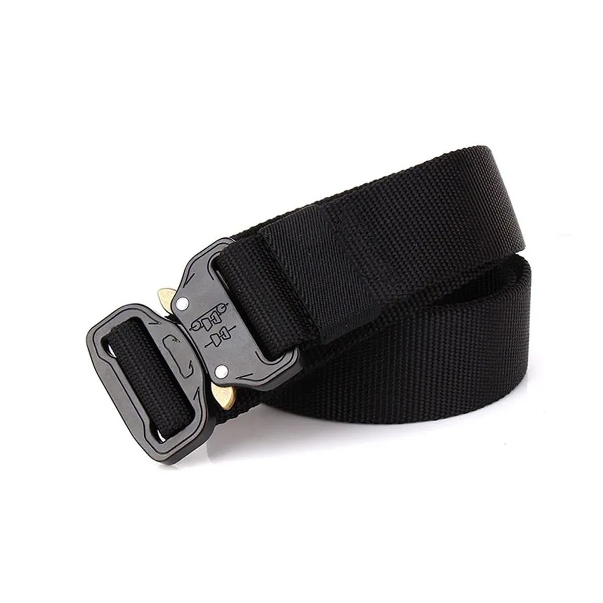 Cinturón deportivo de nailon de 3,8 CM, hebilla de Metal, cinturón de entrenamiento de caza táctico CS ajustable de liberación rápida - imagen 5