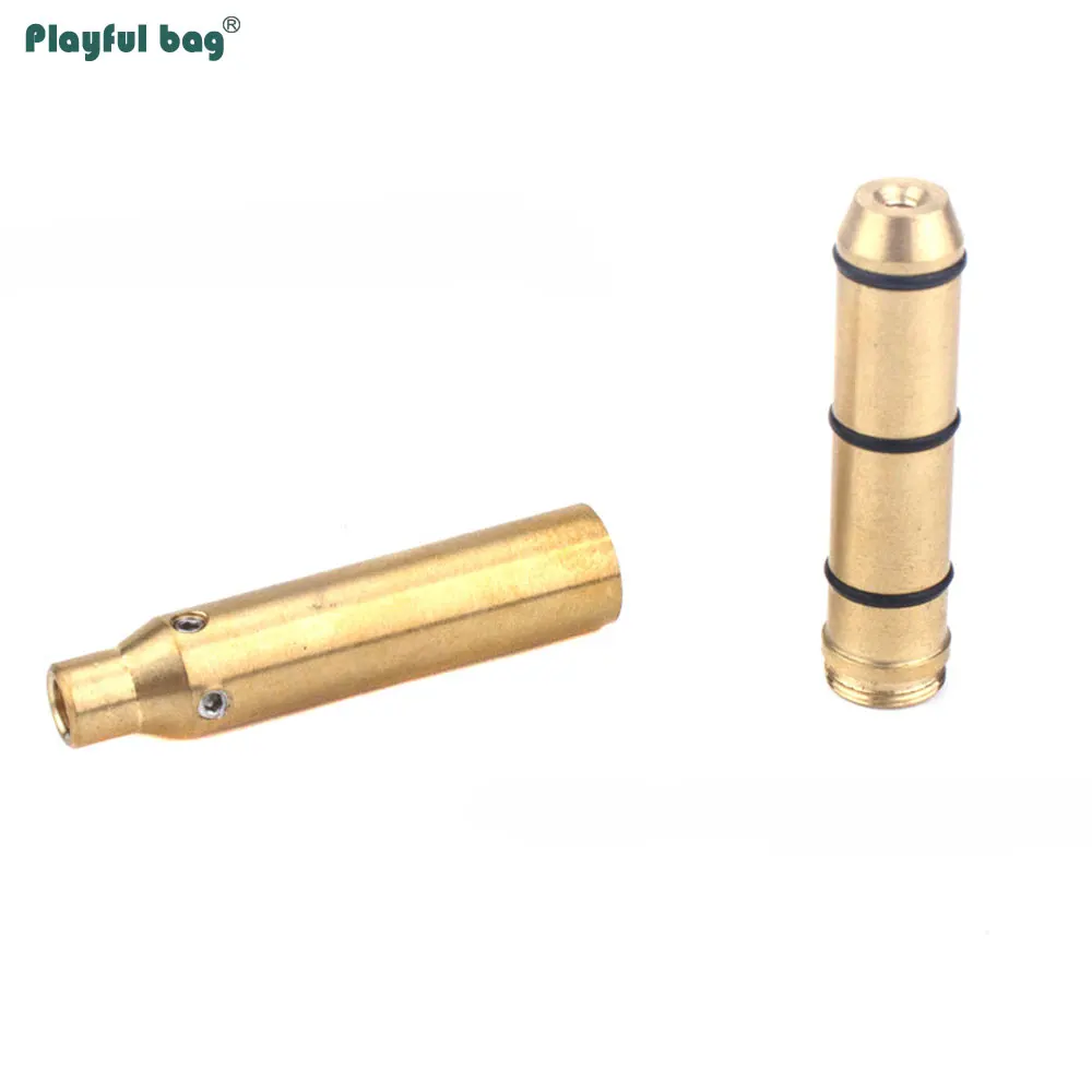 Esqueleto de orificio láser rojo de cobre para cartucho de entrenamiento láser.17.177.22.223.38 7,62/.308 45ACP 9MM/.375/40SW/.41 AQB198 - imagen 5