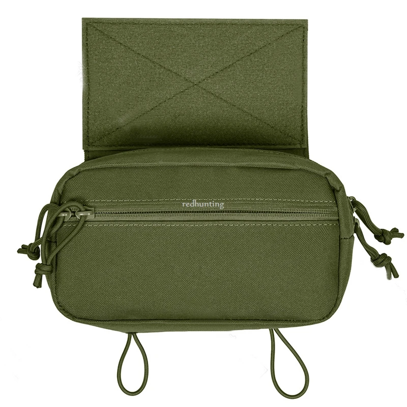 Bolsa táctica de descarga con gancho y bucle para chaleco JPC CPC AVS, bolsa de herramientas de utilidad, Airsoft, Paintball, accesorios de caza - imagen 4