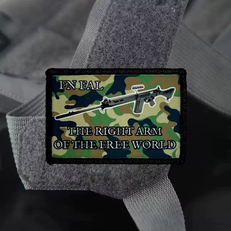 Parche táctico FN FAL insignia moral para ropa y accesorios - imagen 4