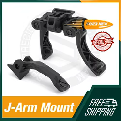 Puente Binocular articulado SPECPRECISION Tactical NVG j-arm, montaje de cola de milano Dual para PVS-14