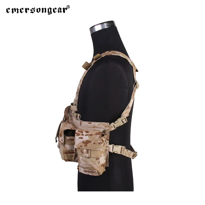 Emersongear táctico para MF UW Gen V plataforma de pecho frontal dividida desmontable W hebilla de cremallera Airsoft caza 11,11 ventas EM7451 - imagen 4