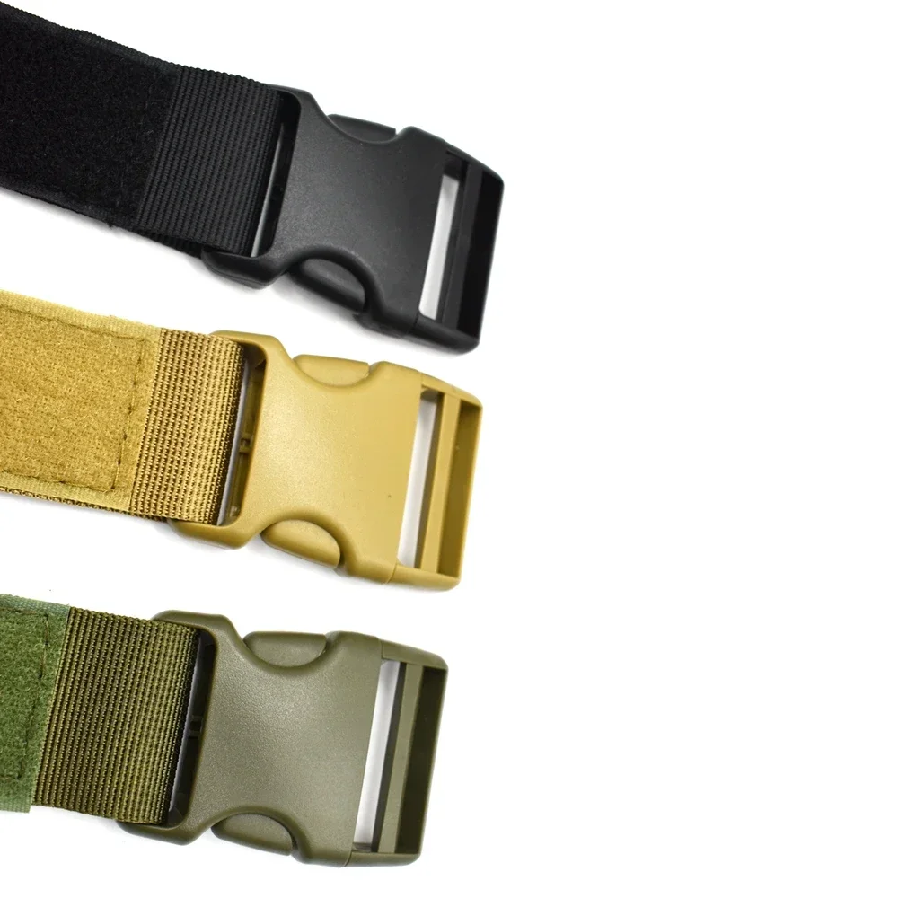 Correa para muslo, gancho y bucle para funda para muslo, funda para pierna caída, cinturón táctico Molle para caza, accesorios de caza - imagen 3