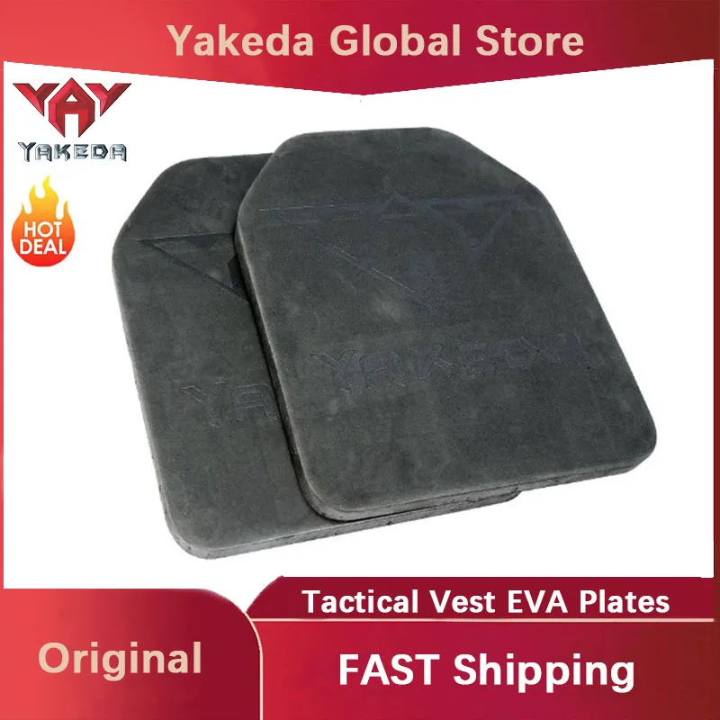 Chaleco táctico Yakeda SAPI con placas EVA Airsoft