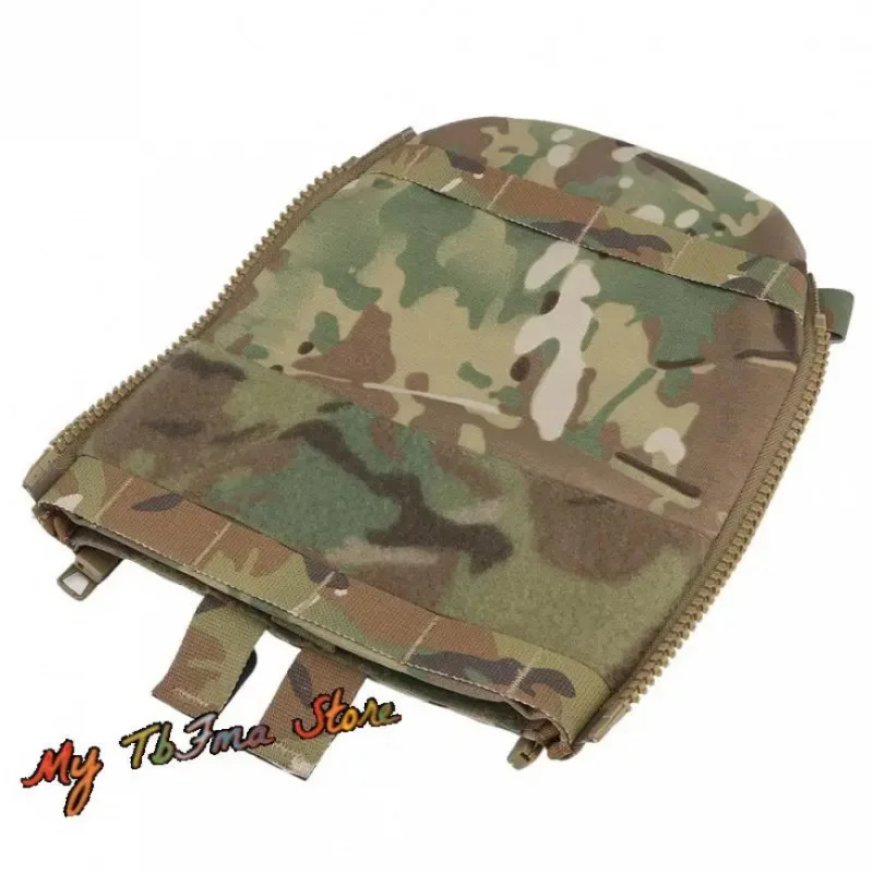 Bolsa de agua con Panel trasero con cremallera de doble cara, mochila de hidratación de camuflaje, correas Molle para chaleco táctico FCPC V5 Ferro - imagen 4