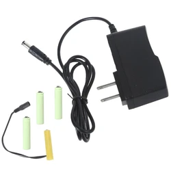 Eliminador batería 6V con cable para relojes y juguetes