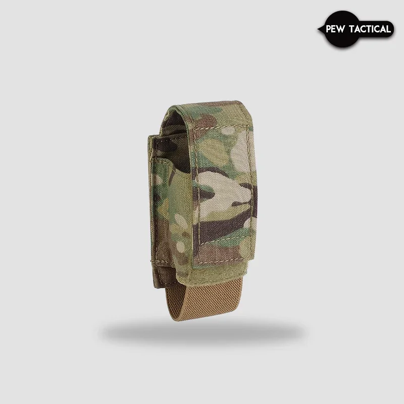Pew táctico FS estilo Molle táctico 40mm bolsillo caza Flash Bang bolsa de almacenamiento Paintball Airsoft Accesorios - imagen 2