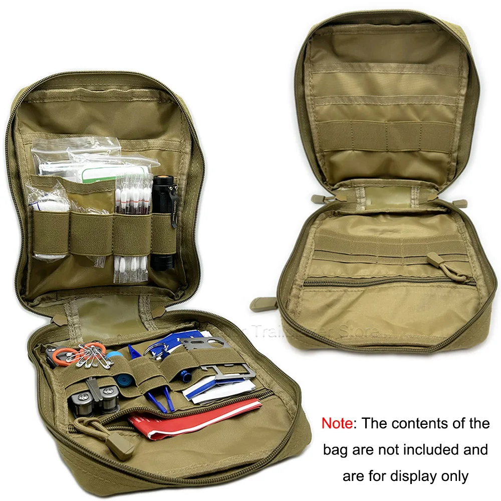 Bolsa táctica multiusos para administrador, bolsa Molle para administrador, bolsa de utilidad cortada con láser, bolsa de herramientas Modular EMT EDC, accesorios de caza - imagen 3