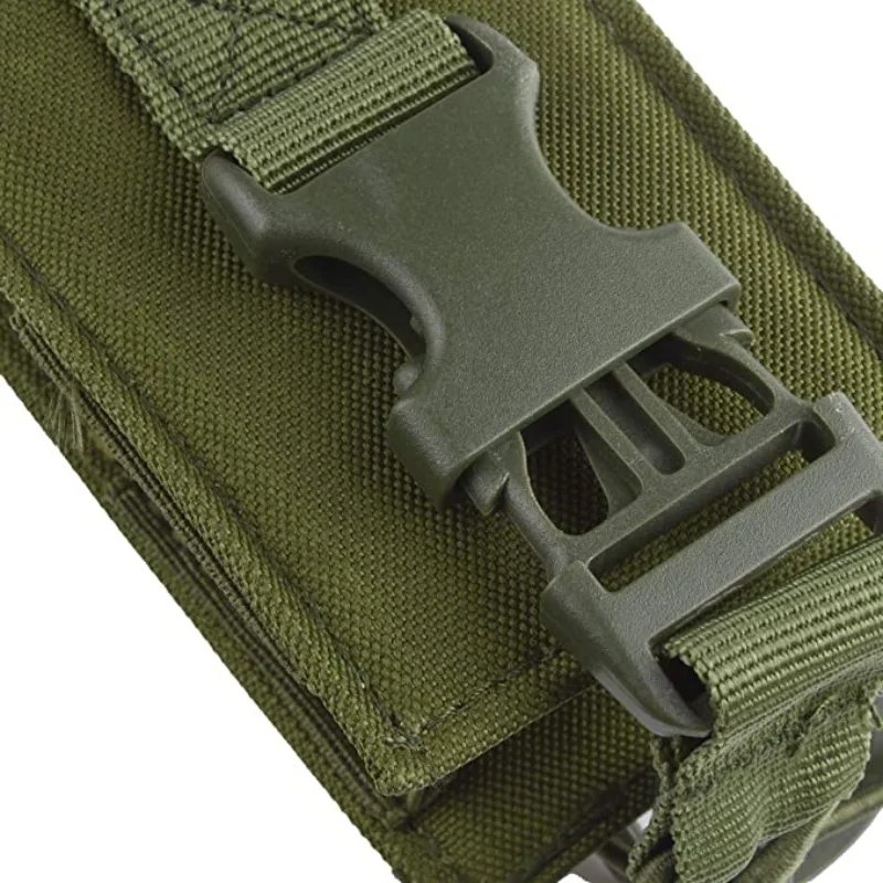 Bolsa táctica Molle para Walkie Talkie, bolsa de almacenamiento para interfono, bolsa para Radio Molle para exteriores, estuche protector para walkie-talkie, bolsa de accesorios - imagen 4