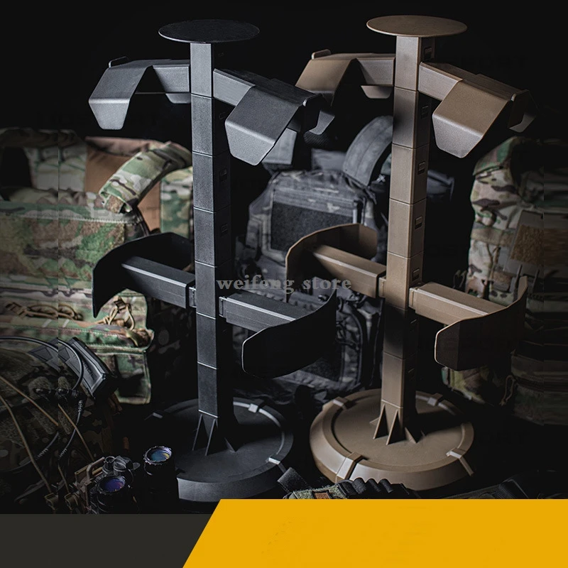 Soporte de exhibición de equipo táctico, chaleco militar para casco, soporte de placa de armadura corporal, cinturón de cintura, soporte de placa de exhibición, 30kg - imagen 5