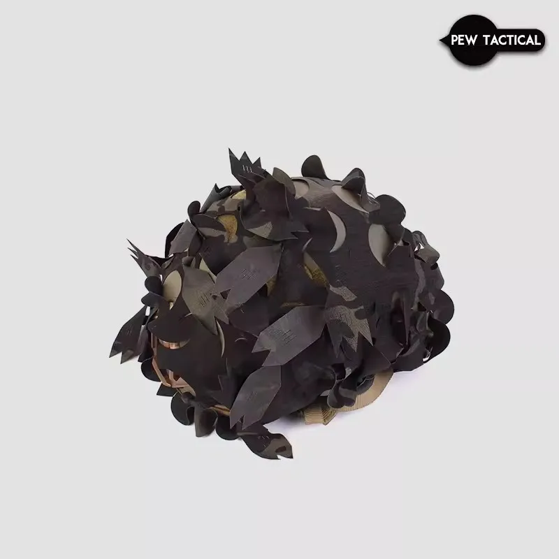 PEW TACTICAL PREDATOR GHILLIE HELMET COVER Funda camuflaje AIRSOFT OT20 - imagen 4