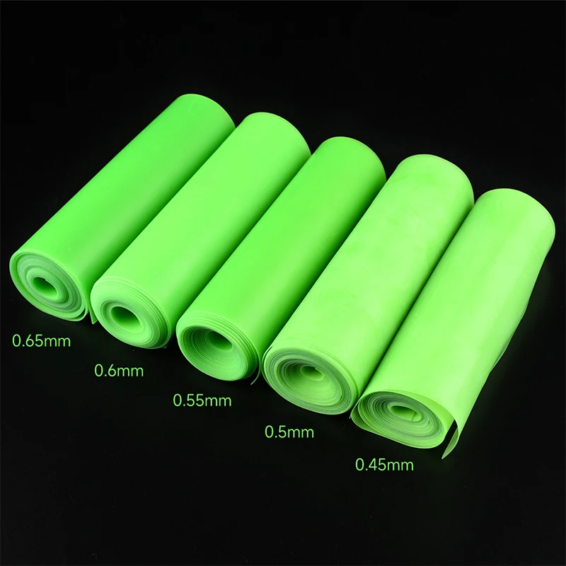 Banda de goma verde para eslingas de 15x200cm, banda de goma anticongelante resistente al desgaste, elástica 1:6, accesorios de tiro - imagen 2
