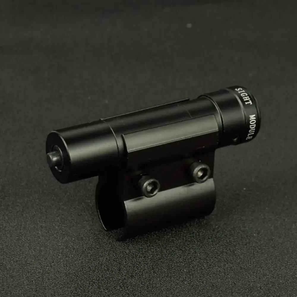 Mira telescópica láser de punto rojo táctico con montaje para Rifle Airsoft para tiro óptico de caza - imagen 2