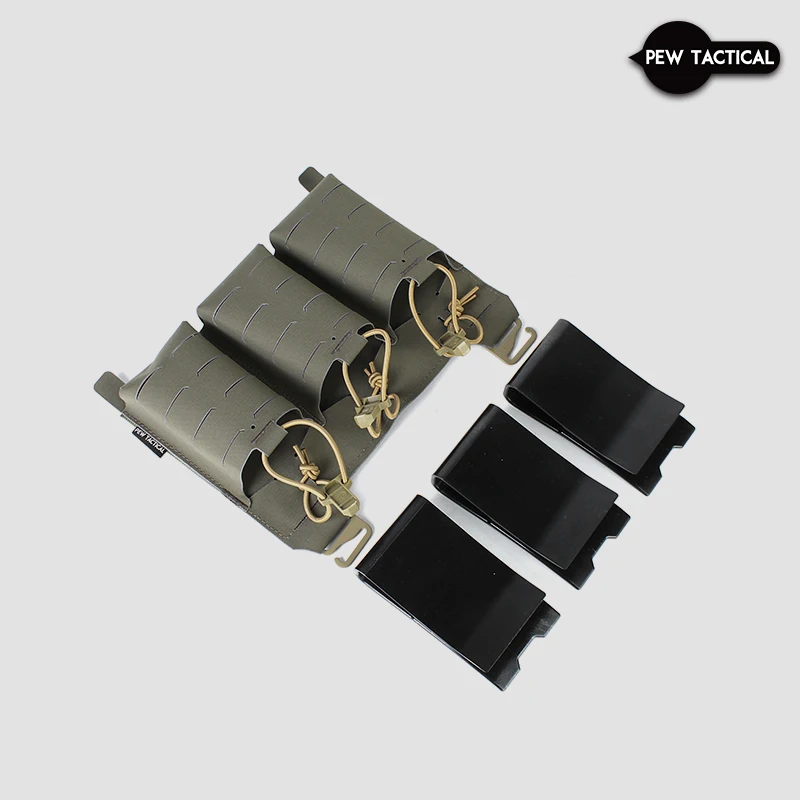 Pew Tático Ferro Estilo Ktar Aleta Delantera 5.56 Fcpc V5 Triple Clip Estanqueidad Ajustable Airsoft - imagen 4