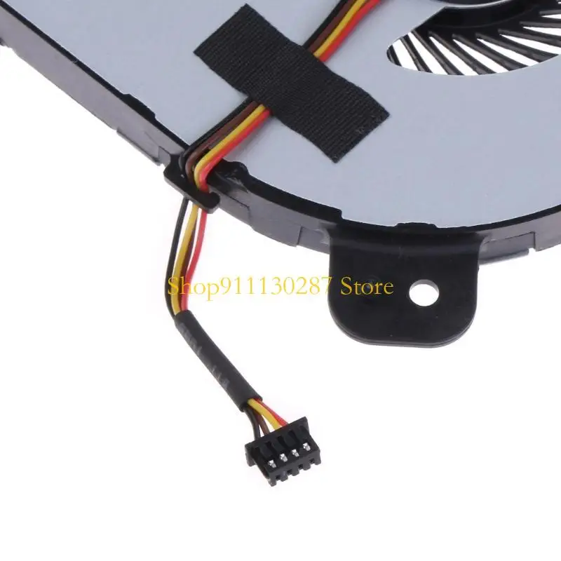 Ventilador enfriador para ordenador portátil J1HC, ventilador refrigeración para CPU 4 pines y 4 cables, disipador térmico - imagen 5