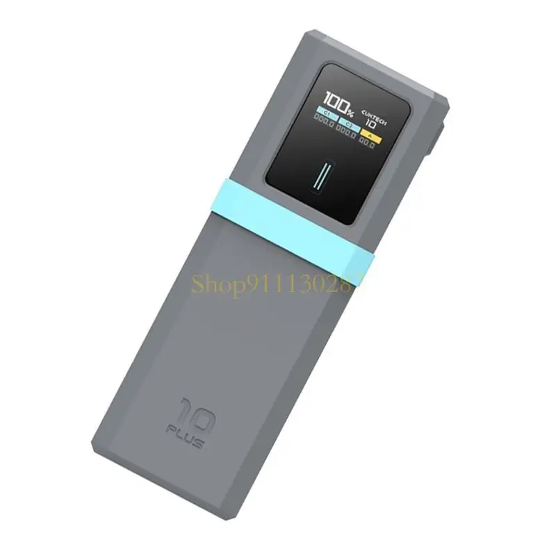 Cubierta caja a prueba choque J1HC para 10 más adaptador suministro alimentación batería silicona piel - imagen 3