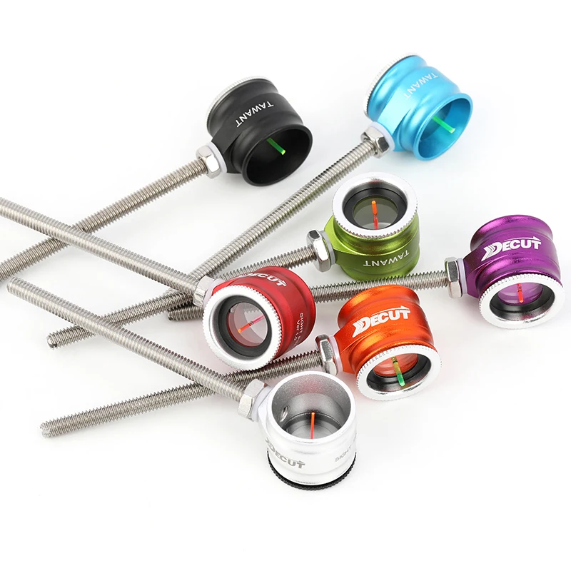 Decut TAWANT-mira de arco recurvo de 0,5/0,75/1,0mm, alfiler de fibra óptica, lente acrílica de alta transmisión, accesorios de caza - imagen 3