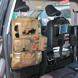 Organizador táctico MOLLE para asiento trasero de coche universal
