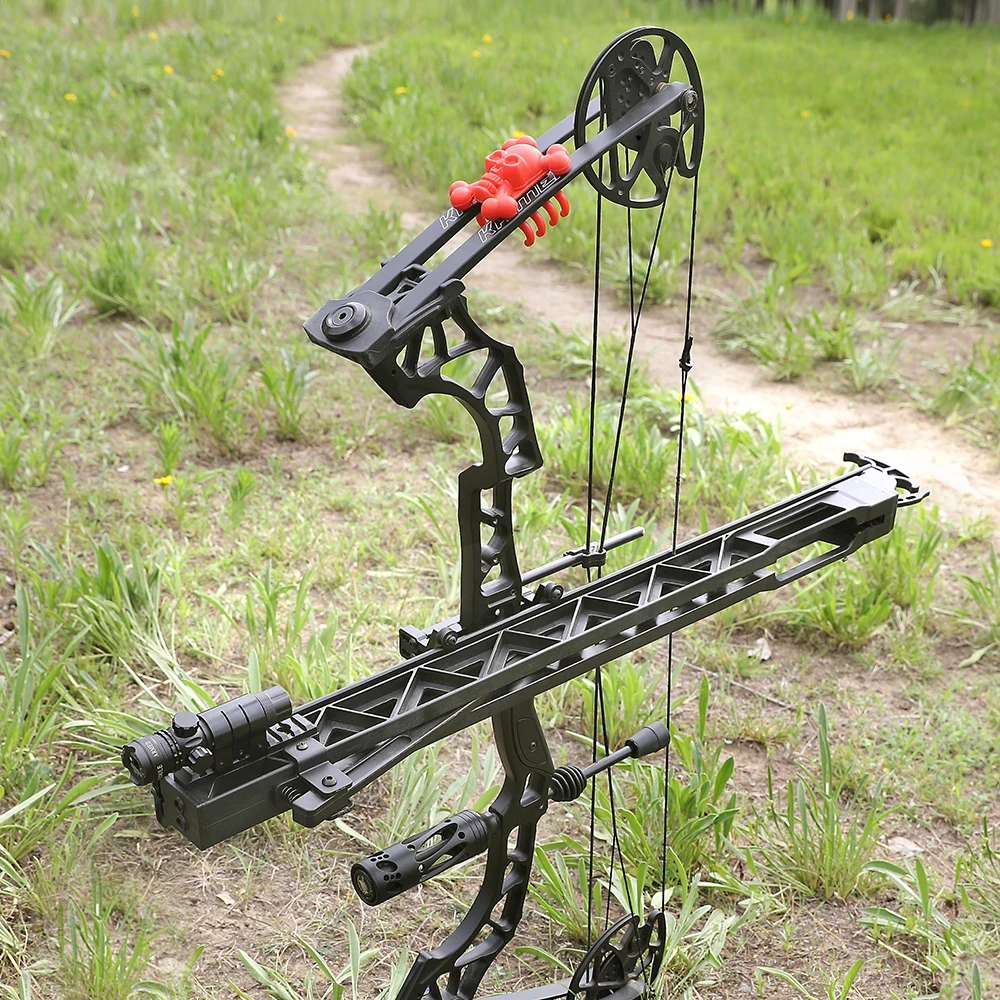 Lanzador de flecha de tiro con arco, herramienta auxiliar de arco de tiro continuo con 6 uds de flecha para arco recurvo compuesto, pista de flecha orbital - imagen 5