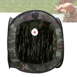Tienda de tiro al aire libre, tirachinas plegable para Paintball, balas BB, objetivos reciclados, bolsa táctica portátil para entrenamiento CS Airsoft