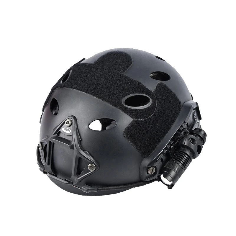 WADSN casco táctico MINI linterna blanca luz LED luz estroboscópica de montaje rápido 20mm Rail Base caza Airsoft Scout Accesorios - imagen 3