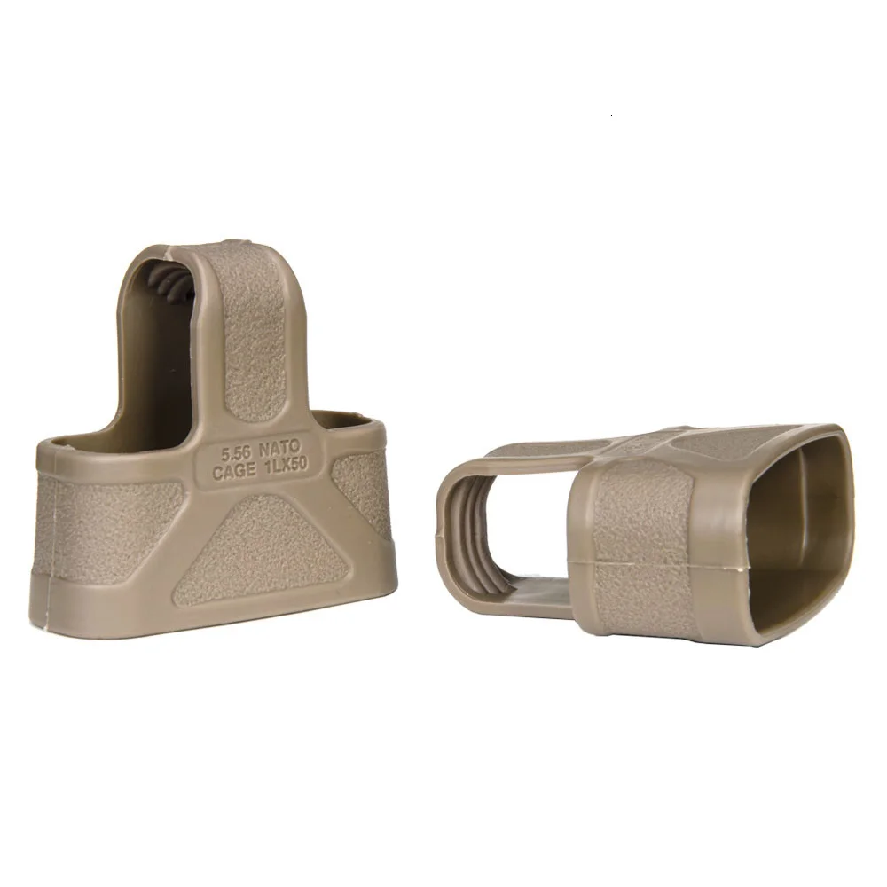 Bucles tácticos de goma para tirar rápida de 9mm, 5,56, 7,62, para M4 M16 AK, asistencia para revistas, tiro, caza, Paintball, Airsoft - imagen 4