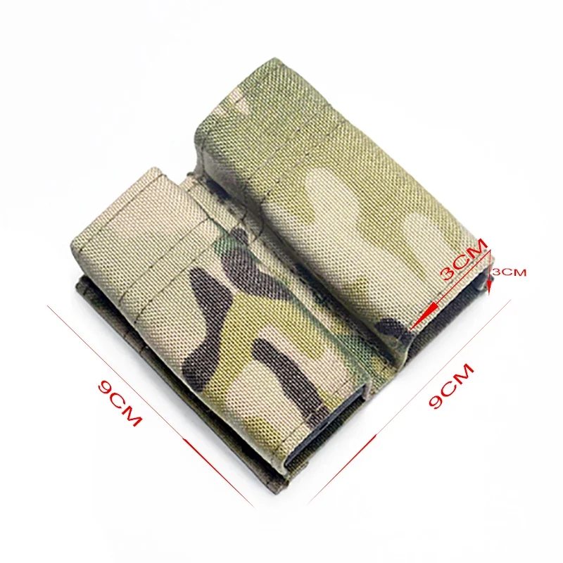 Chaleco táctico doble Mag bolsa 9mm sistema revista K placa Clip bolsas soporte bolsillo - imagen 5