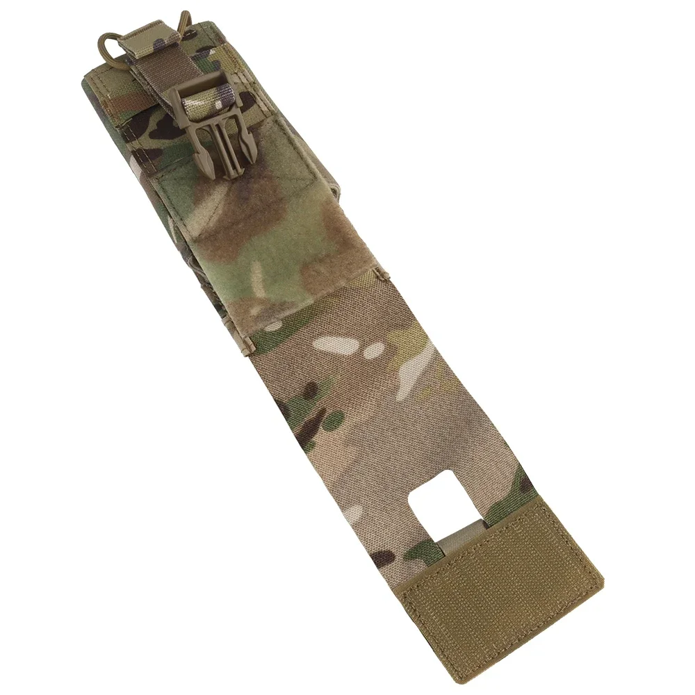 Bolsa para Walkie Talkie de Radio de caza MPU5 PRC163 152 148 bolsas tácticas Molle universales ligeras bolsa para interfono para Airsoft - imagen 5