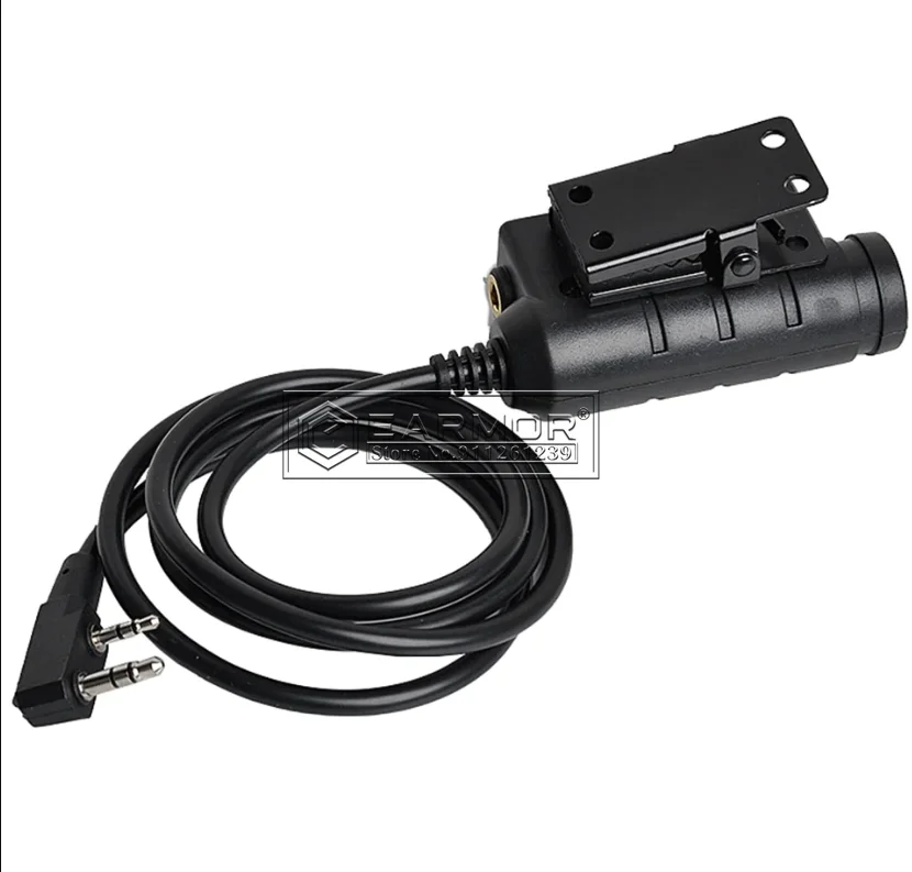 EARMOR-auriculares tácticos M32 MOD3 y M51 PTT, conjunto de adaptador para Baofeng, Radio, comunicación electrónica, Protector auditivo - imagen 5