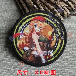 Gungirl AK47 Parche táctico - insignia para ropa, impresión 2D, MOLLE