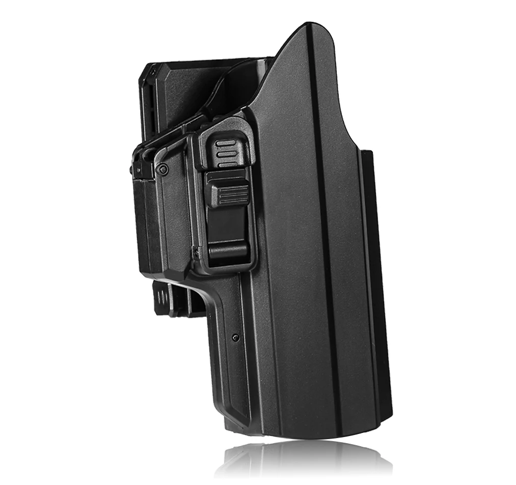 Funda de polímero OWB, funda Universal para pistola IPSC, entrenamiento de tiro, accesorio de Clip para cinturón combinado, Glock/SW/Hellcat/92fs - imagen 3